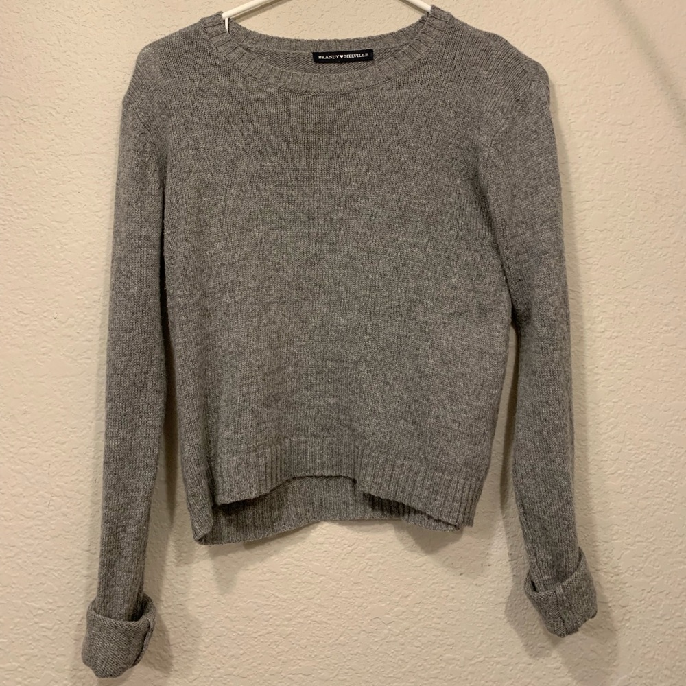 Gray Brandy Melville sweater